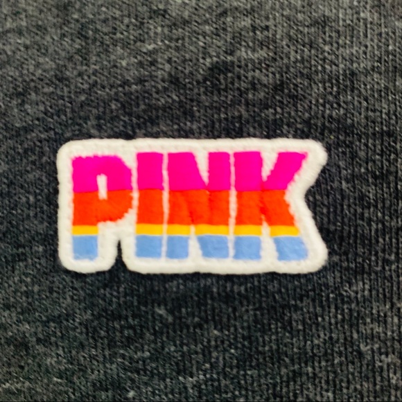 Victoria Secret Pink half zip hoodie size medium - Picture 3 of 4